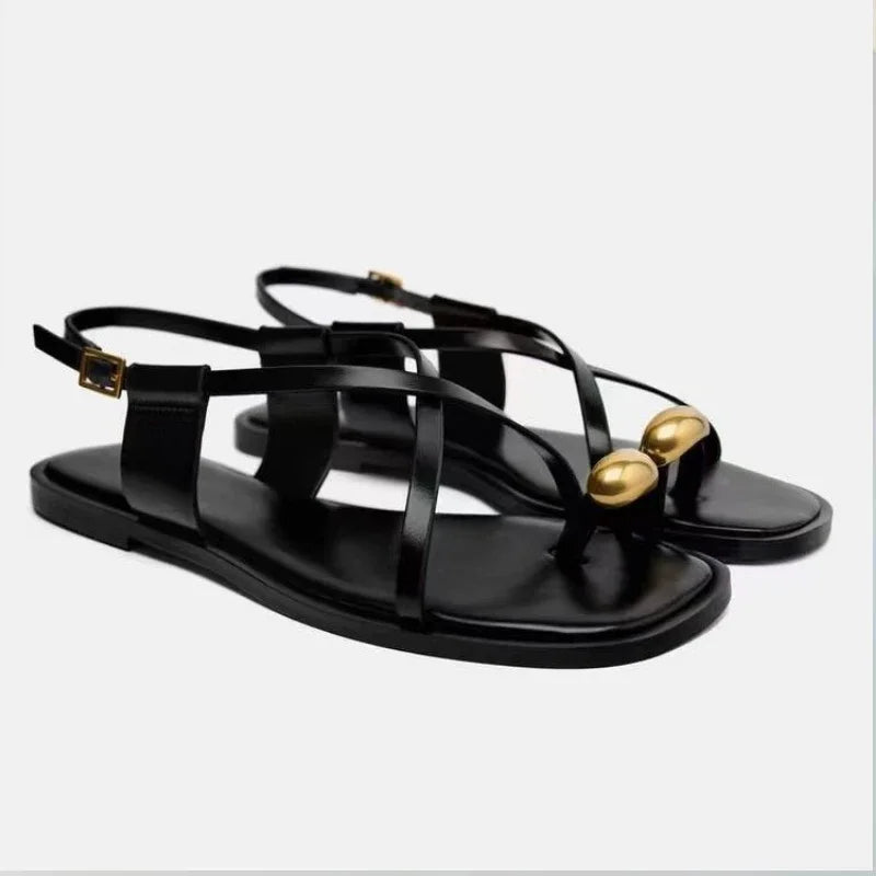 Flat Strappy Sandals