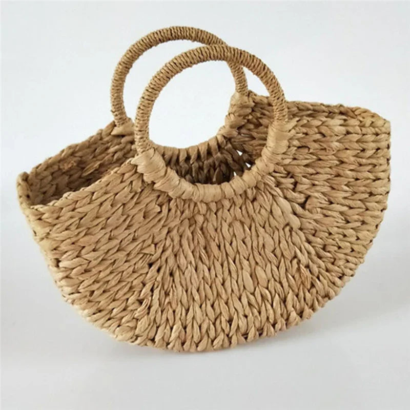 Boho Woven Tote Bag