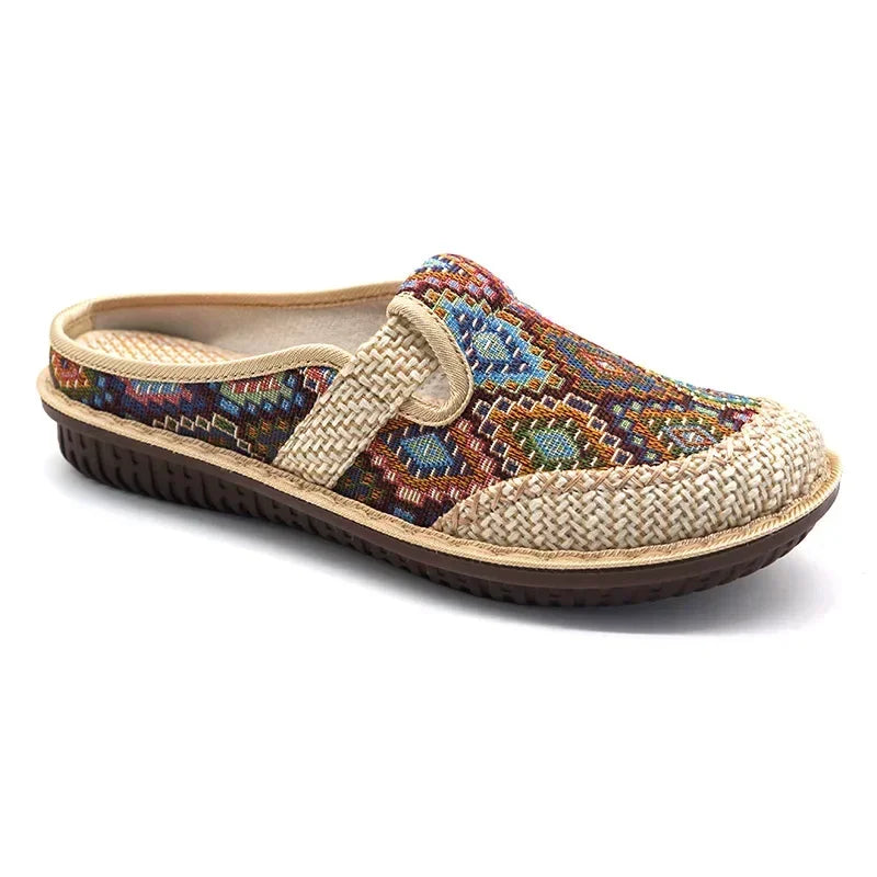 Ethnic Boho Slides