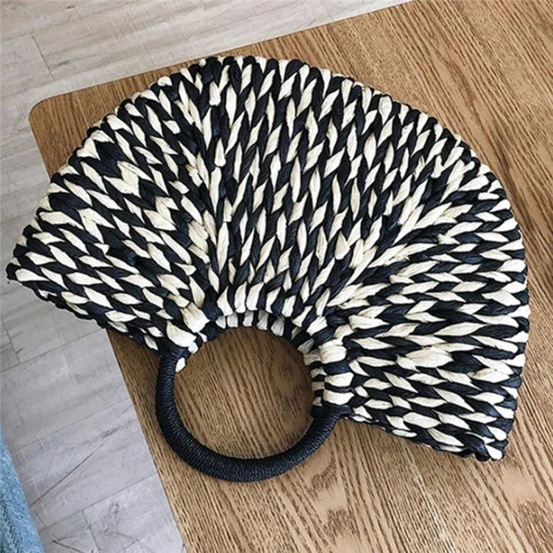 Boho Woven Tote Bag