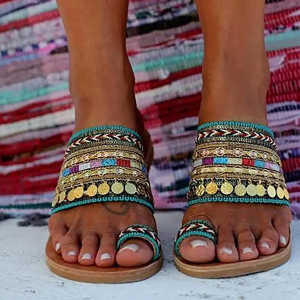 Boho Tassel Flops