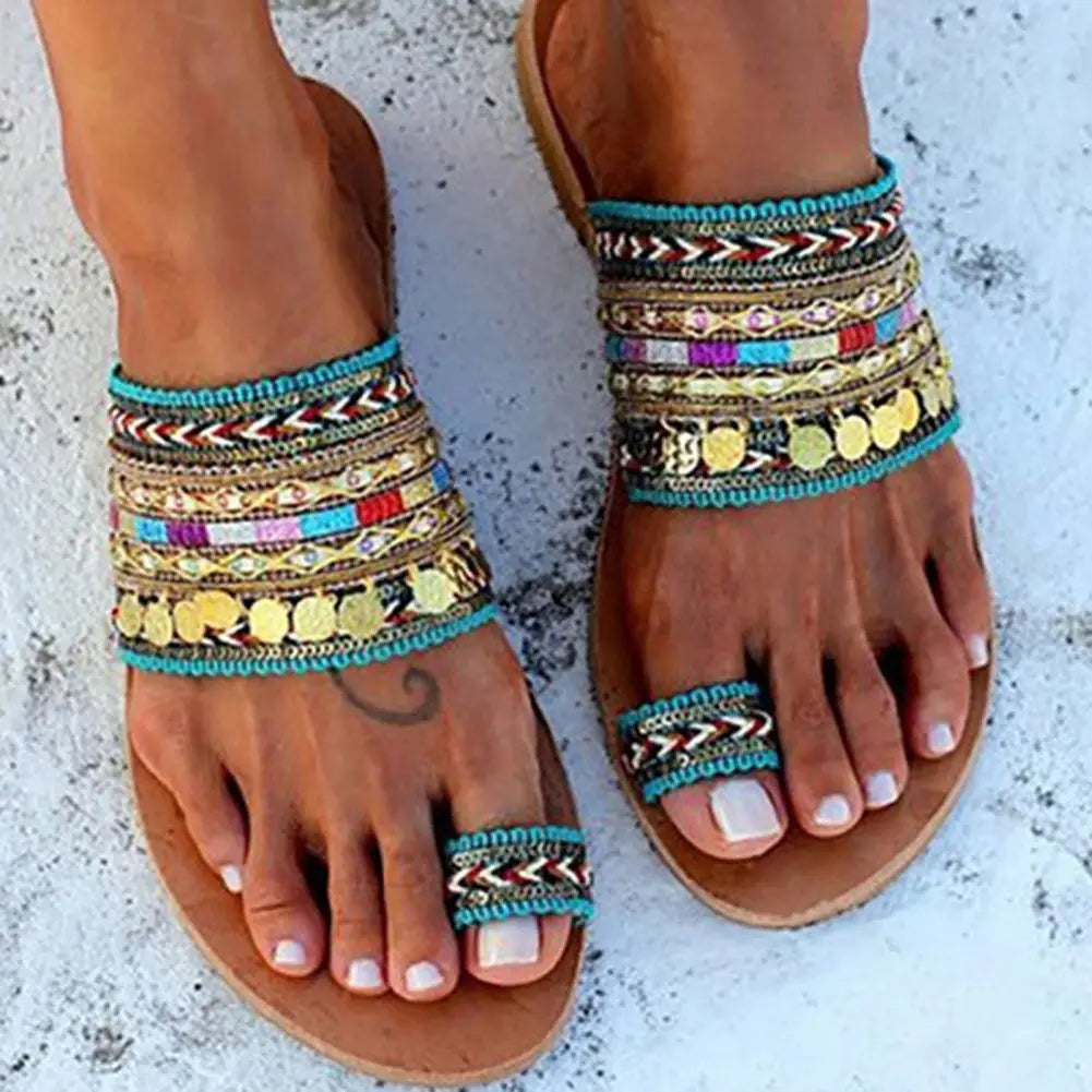 Boho Tassel Flops