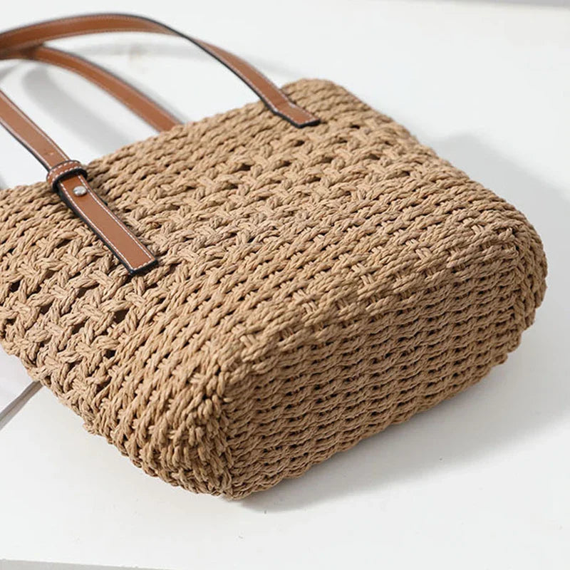 Straw Tote Bag