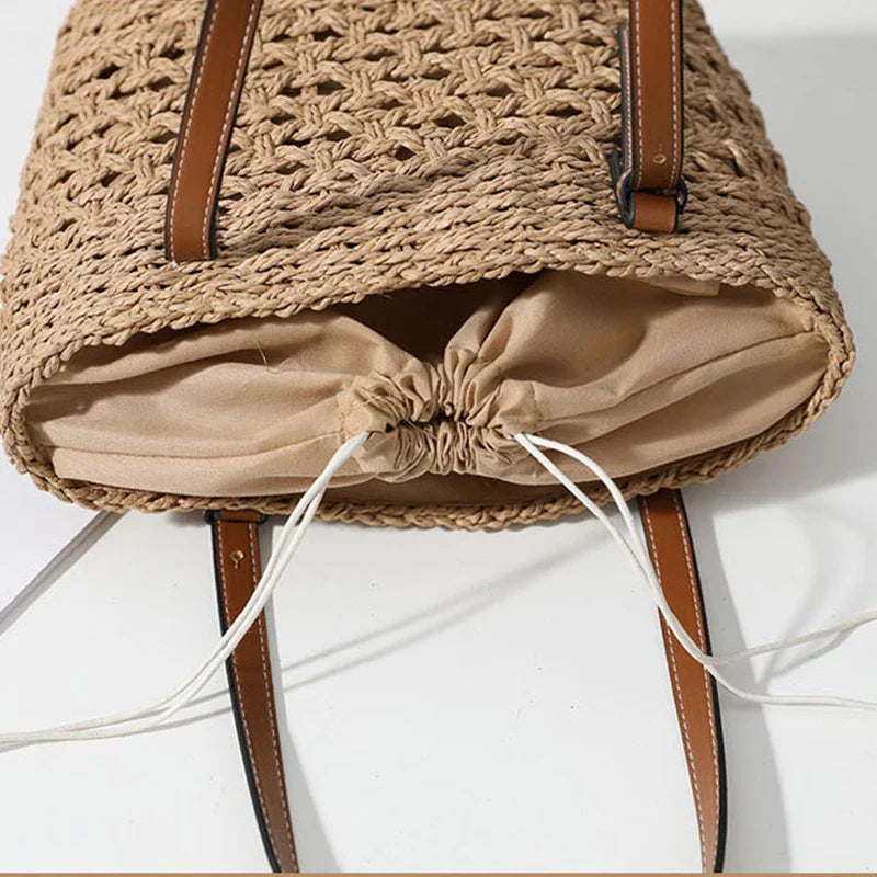 Straw Tote Bag