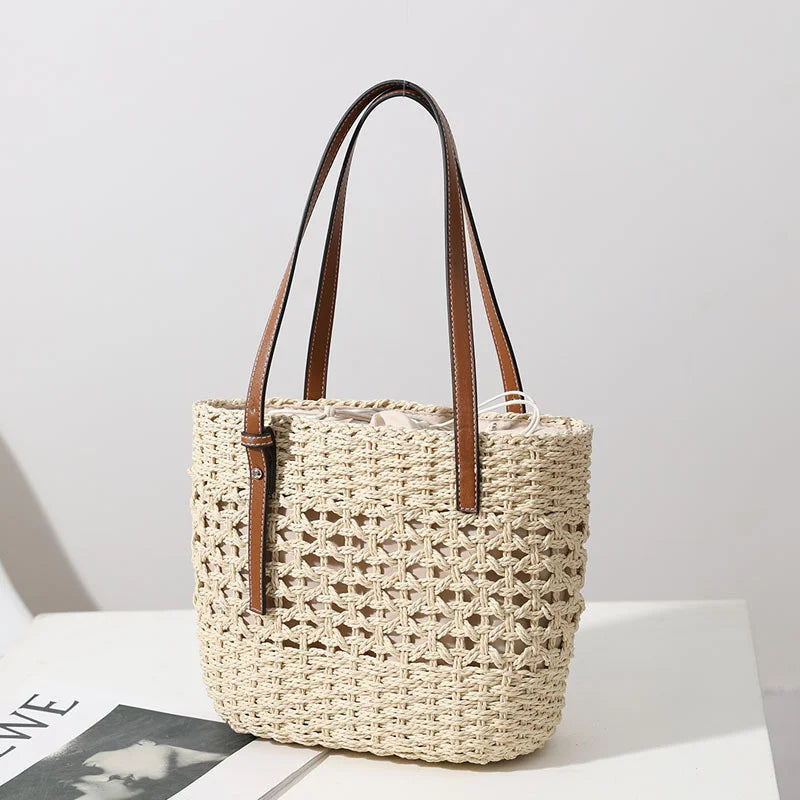 Straw Tote Bag