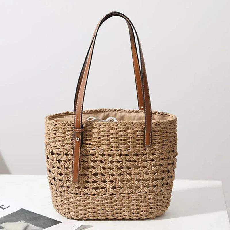 Straw Tote Bag