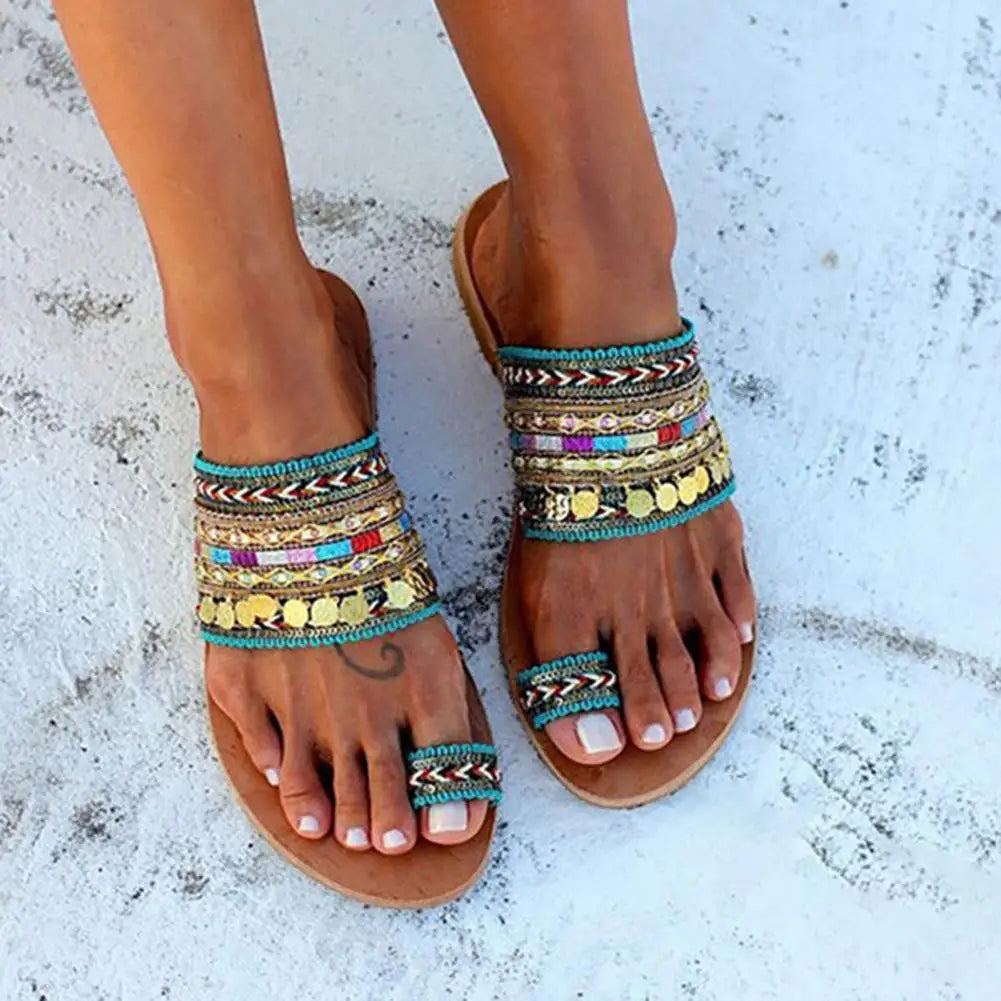 Boho Tassel Flops