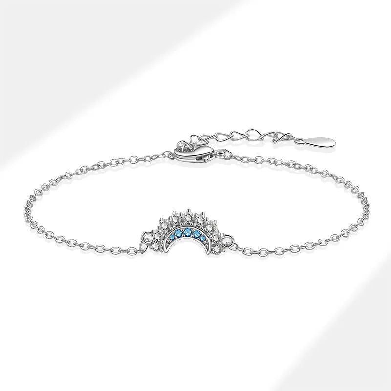 Sun & Moon CZ Bracelet Set