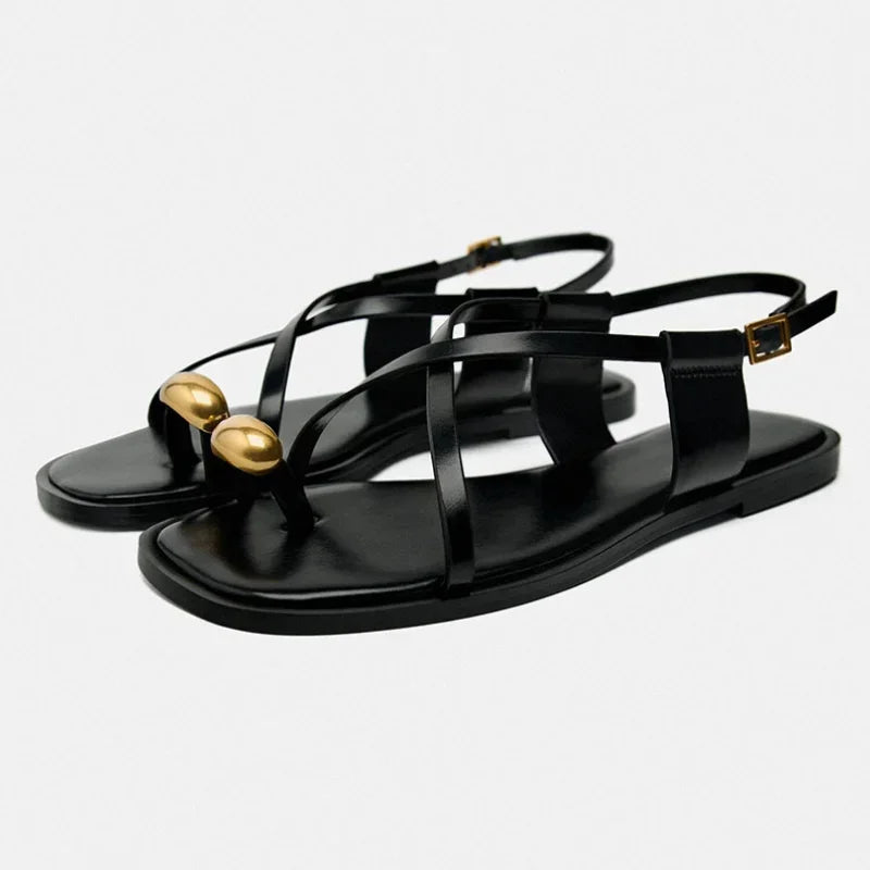 Flat Strappy Sandals