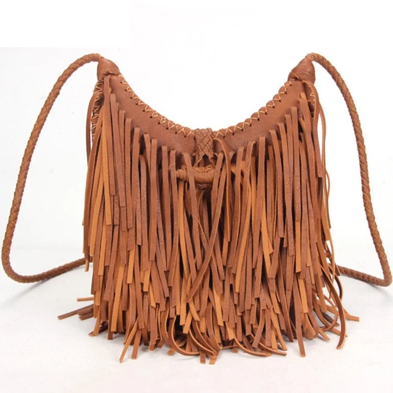 Boho Tassel Crossbody Bag