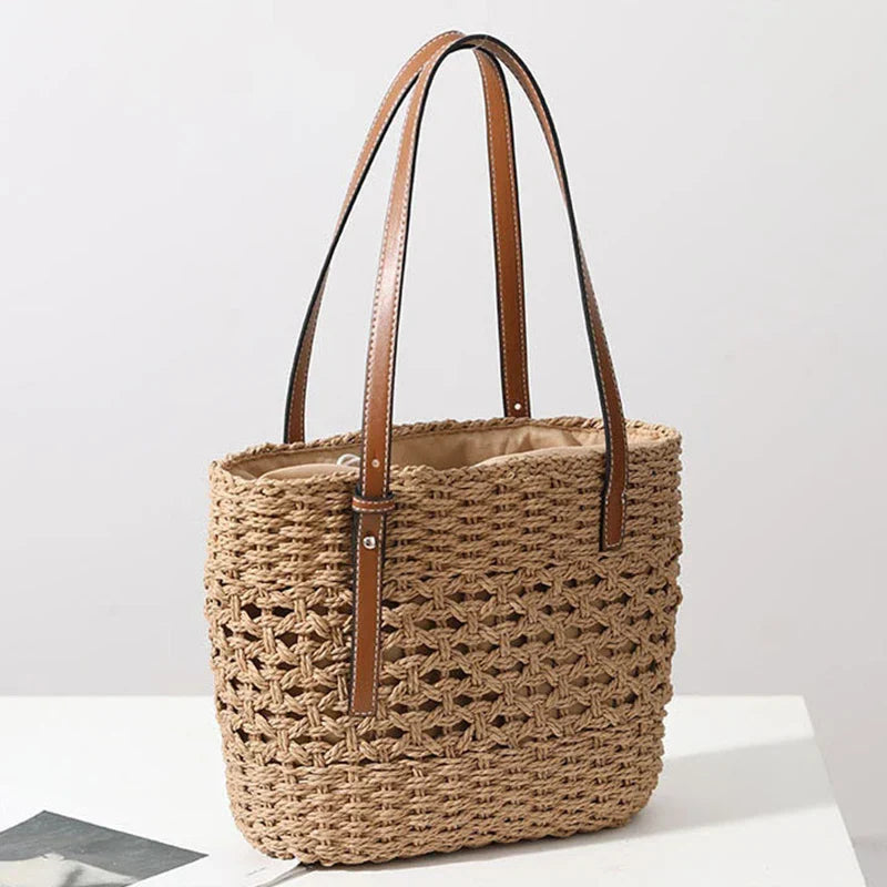 Straw Tote Bag